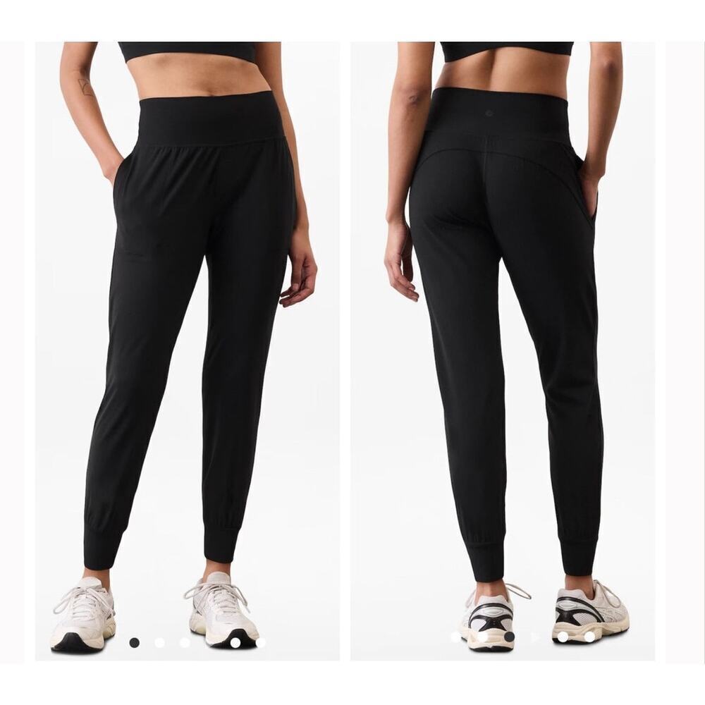 Athleta Salutation Jogger in Powervita Women’s Size XXS in Black EUC